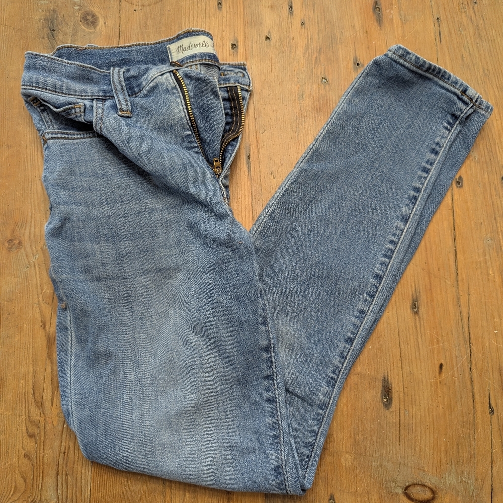 Madewell 9" Mid-Rise Skinny Jeans Sz: 27
